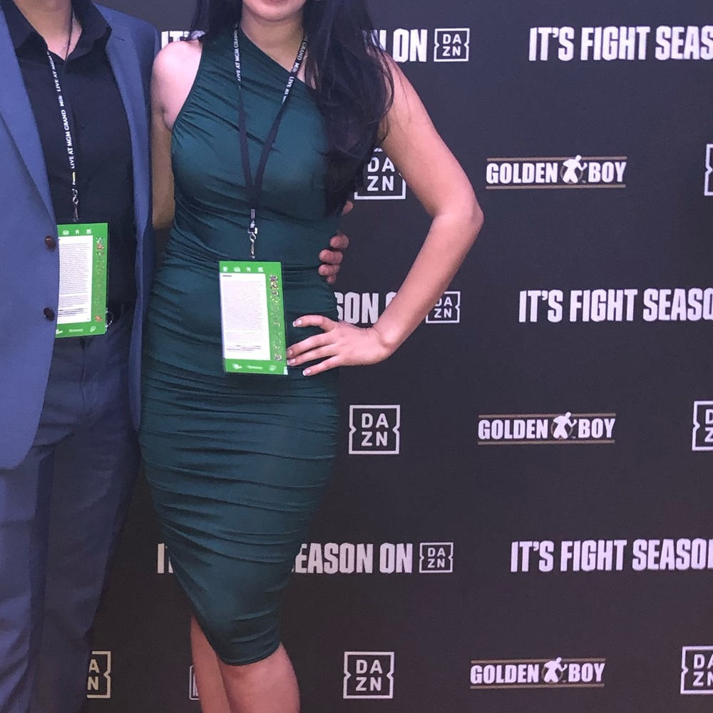 Green Midi dress